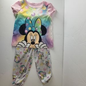 Disney Junior Minnie Pajama Sets - 2 pair